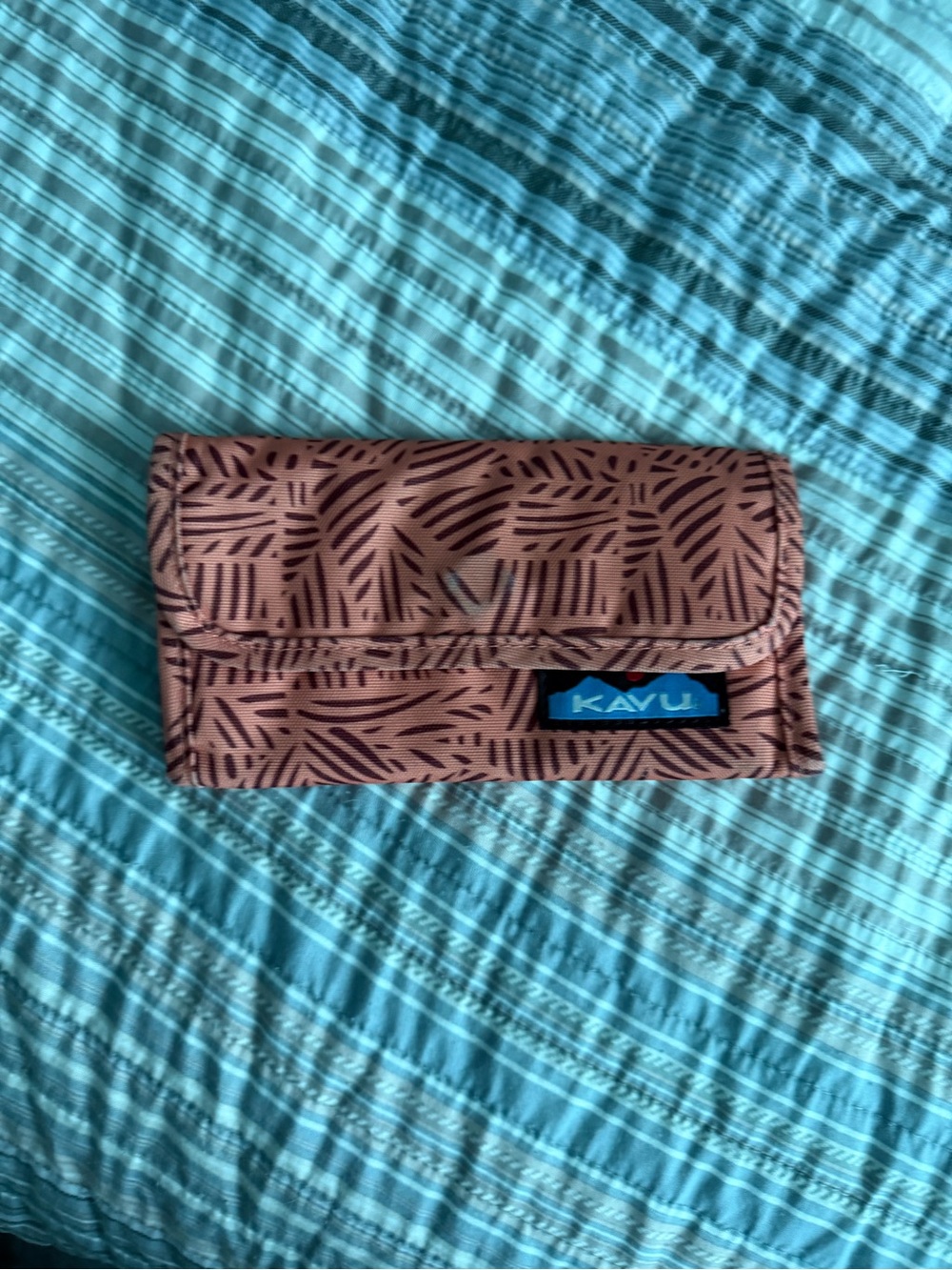 Kavu Brown Printed Trifold Wallet